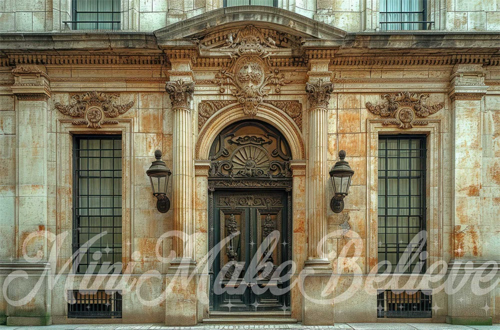 Kate Londres Façade Classique Toile de fond conçue par Mini MakeBelieve - Kate Backdrop FR
