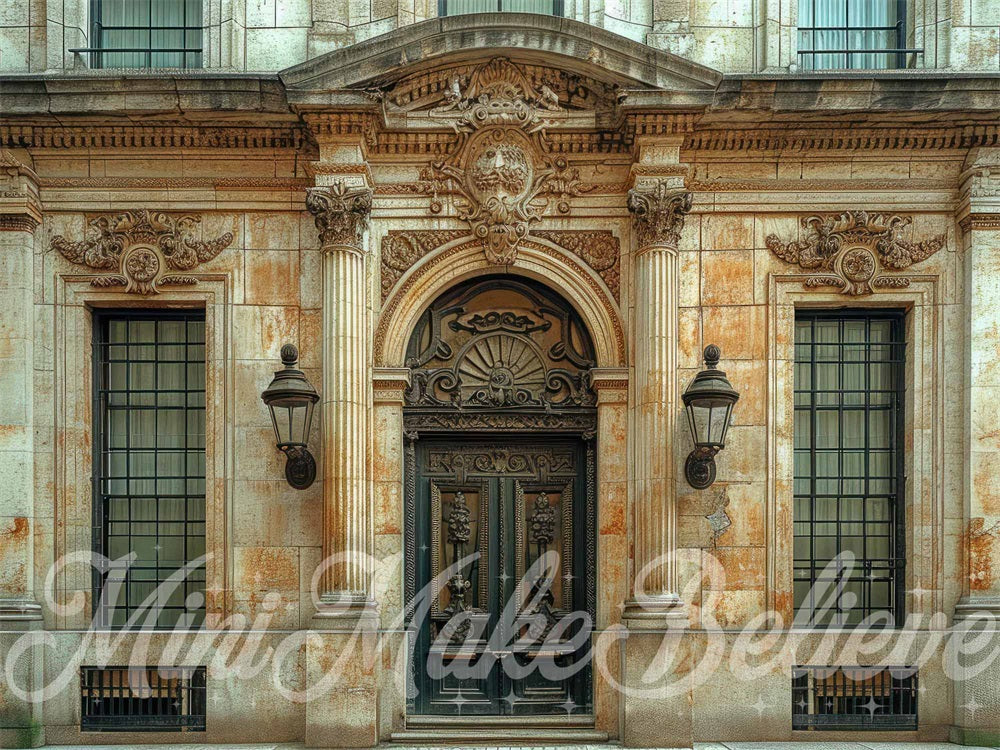 Kate Londres Façade Classique Toile de fond conçue par Mini MakeBelieve - Kate Backdrop FR