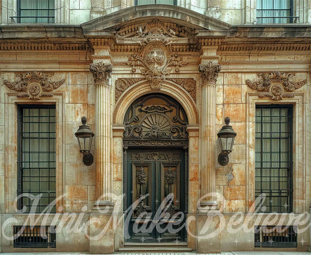 Kate Londres Façade Classique Toile de fond conçue par Mini MakeBelieve - Kate Backdrop FR