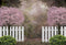 Kate Printemps Jardin Fleurs de cerisier Toile de fond pour la photographie - Kate Backdrop FR