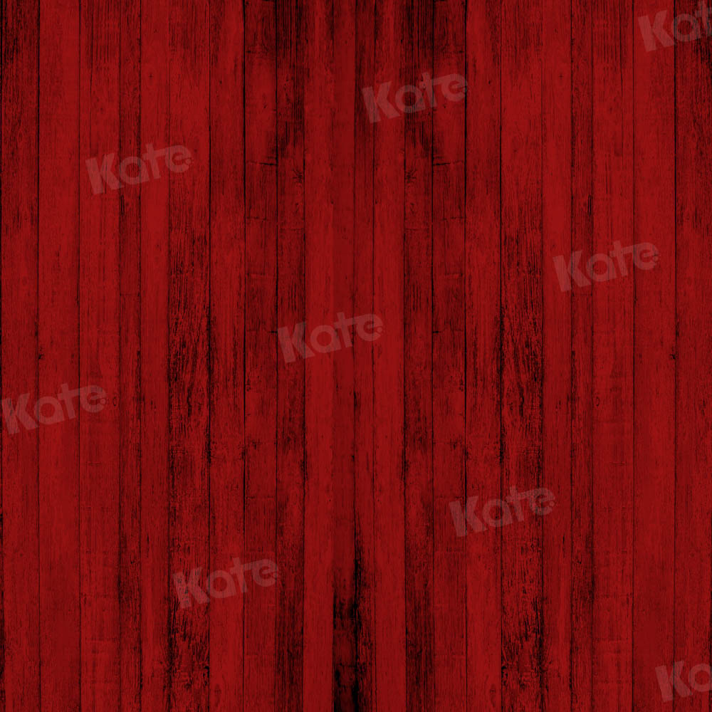 Kate Saint Valentin Rouge Planche de bois Toile de fond conçue par Chain Photographie