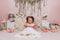 Kate Rose Fleurs Amour Anniversaire Toile de fond conçu par Melissa King - Kate Backdrop FR