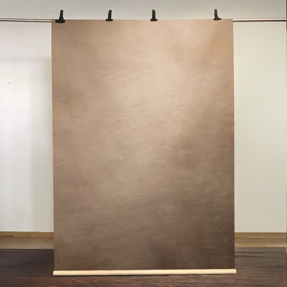 Kate 5x7pi Texture abstraite Gris Marron foncé Toile de fond Peinte à la main - Kate Backdrop FR