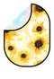 Kate Double-face Tournesol/Printemps Fleurs de cerisier Toile de fond Pliable 5x6.5pi(1.5x2m) - Kate Backdrop FR