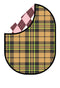 Kate Double-face Rose Diamant/Jaune Plaid Rétro Toile de fond Pliable 5x6.5pi(1.5x2m) - Kate Backdrop FR