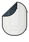 Kate Double-face Mur Rétro Blanc/Bleu Toile de fond Pliable 5x6.5pi(1.5x2m) - Kate Backdrop FR