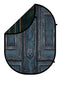 Kate Double-face Mur Rétro Bleu/Noir Toile de fond Pliable 5x6.5pi(1.5x2m) - Kate Backdrop FR