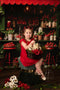 Kate Printemps Plante Vert Maison de fraises Toile de fond conçue par Emetselch - Kate Backdrop FR
