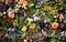 Kate Coloré Printemps Fleurs Tapis de sol en Caoutchouc conçue par Mini MakeBelieve - Kate Backdrop FR