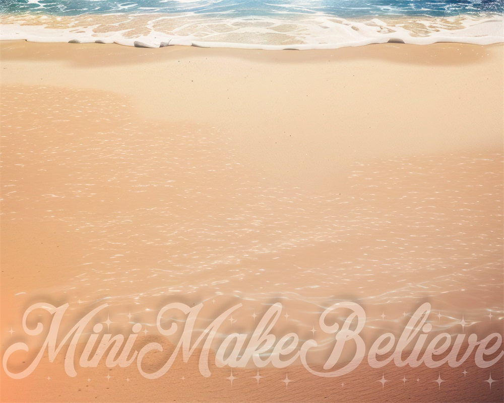 Kate Été Mer Plage Tapis de sol en Caoutchouc conçue par Mini MakeBelieve - Kate Backdrop FR