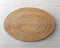 Kate Nouveau-né Tissé naturel Ovale Tapis de sol en Caoutchouc conçue par Mini MakeBelieve - Kate Backdrop FR