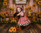 Kate Tournesol Mur Bois Automne Toile de fond pour la photographie - Kate Backdrop FR