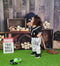 Kate Sport Baseball Toile de fond+Prairie verte Tapis de sol en caoutchouc - Kate Backdrop FR