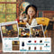 Kate Scolaire Tableau noir Fenêtre Globe Kit Photo - Kate Backdrop FR