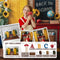 Kate Scolaire Tableau noir Tournesol ABC Kit Photo - Kate Backdrop FR