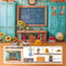 Kate Scolaire Tableau noir Livres Tournesol Kit Photo - Kate Backdrop FR
