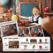 Kate Scolaire Salle de Classe ABC Globe Tableau noir Kit Photo - Kate Backdrop FR
