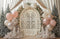 Kate Hiver Arche Ballons Sapins Toile de fond en Laine conçue par Emetselch - Kate Backdrop FR