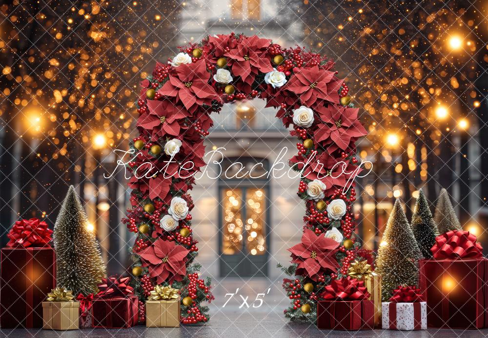 Kate Noël Arche Fleurs Lumières Toile de fond conçue par Mini MakeBelieve - Kate Backdrop FR