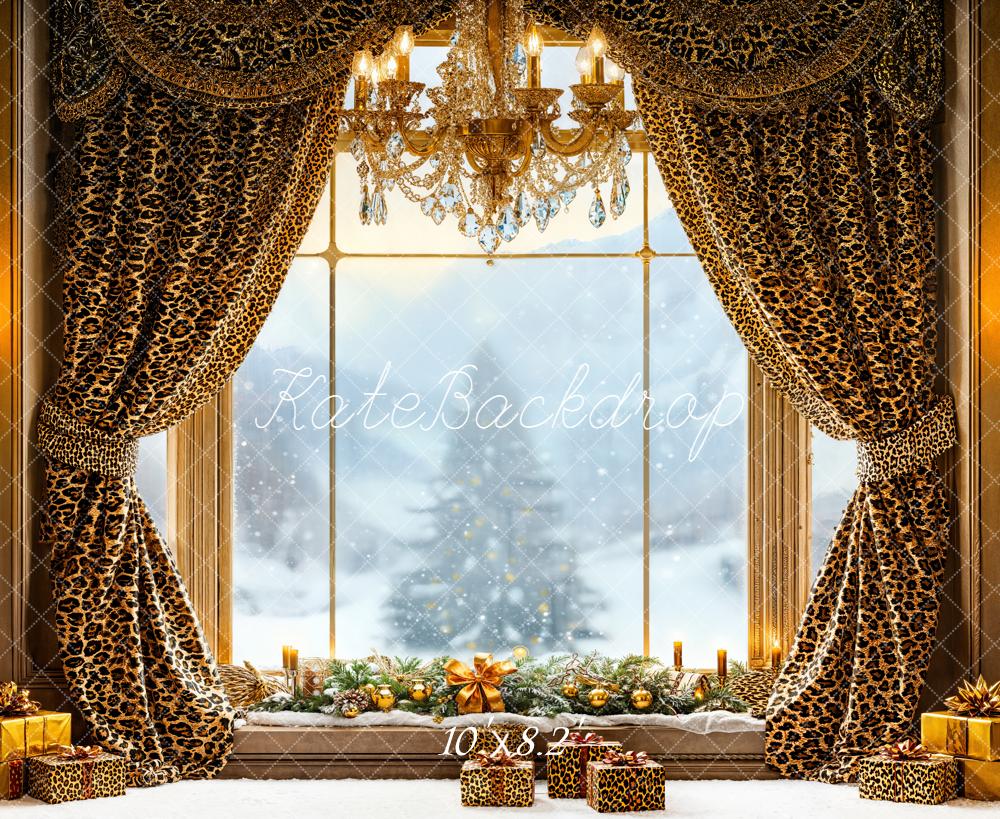 Kate Noël Fenêtre Rideaux Chandelier Toile de fond conçue par Emetselch - Kate Backdrop FR