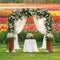 Kate Mariage Arche Fleurs Tulipes Toile de fond conçue par Emstselch