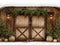 Kate Hiver Grange Porte Lumière Toile de fond en Laine conçue par Emetselch