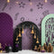Kate Halloween Potions Arches Étoiles Toile de fond conçue par Patty Roberts