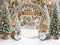 Kate Hiver Sapins Patins Arc Toile de fond conçue par Emetselch - Kate Backdrop FR