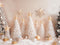 Kate Sapins de Noël Neige Étoiles Cadeaux Toile de fond conçue par Mini MakeBelieve - Kate Backdrop FR