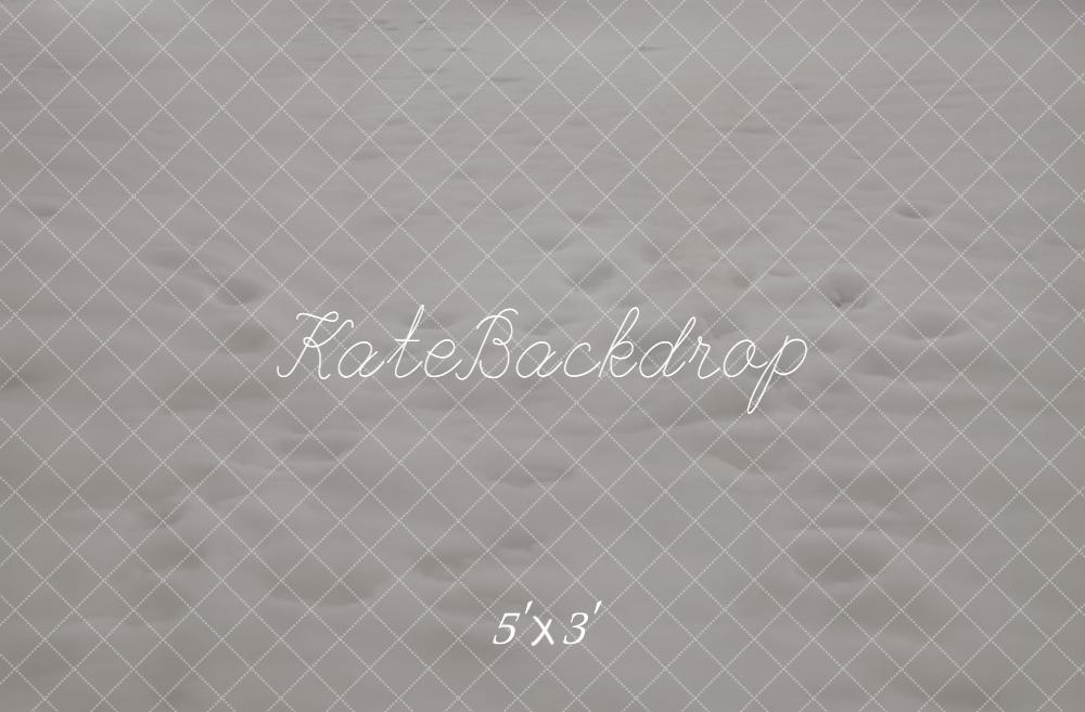 Kate Neige Gris Texture Sol Toile de fond conçue par Kate Image - Kate Backdrop FR