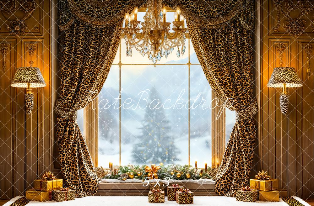 Kate Noël Fenêtre Rideaux Chandelier Toile de fond conçue par Emetselch - Kate Backdrop FR