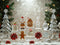 Kate Noël Glace Pain d’Épices Décorations Toile de fond conçue par Mini MakeBelieve - Kate Backdrop FR