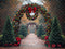 Kate Noël Arche Sapins Boules Toile de fond conçue par Mini MakeBelieve - Kate Backdrop FR