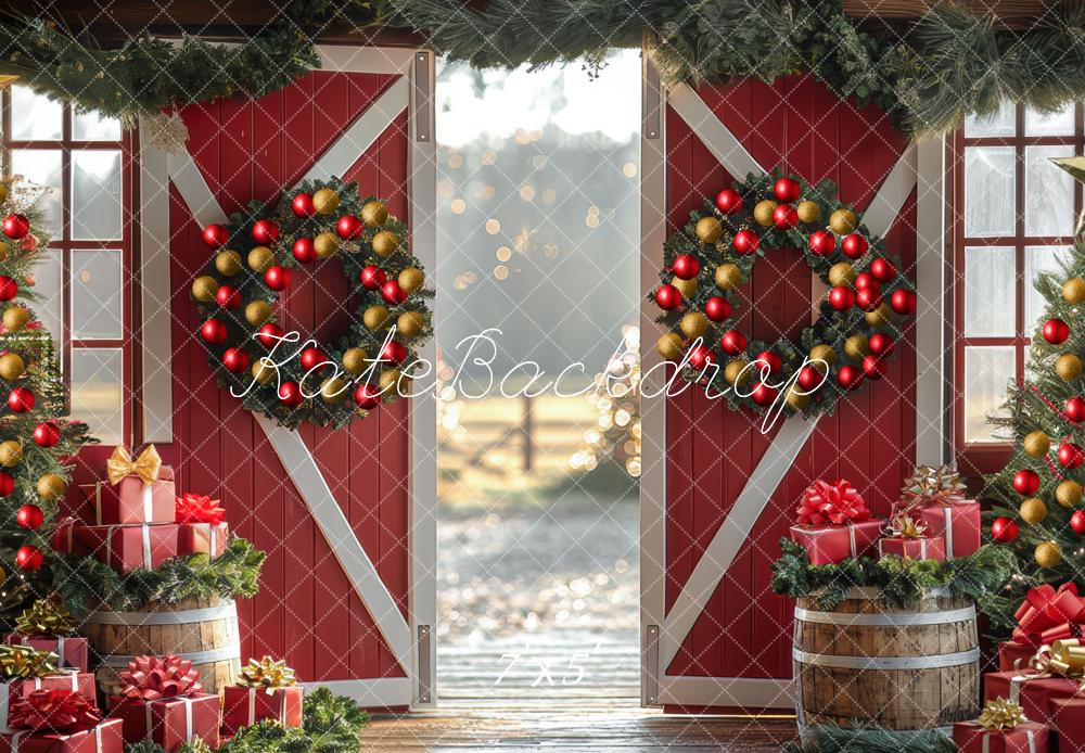 Kate Noël Grange Cadeaux Porte Toile de fond conçue par Mini MakeBelieve