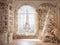 Kate Noël Tour Eiffel Bibliothèque Hiver Toile de fond conçue par Ashley Paul