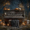 Kate Halloween Piano Bougies Extérieur Toile de fond conçue par Emetselch