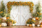 Kate Automne Tournesols Citrouilles Porte Toile de fond en Laine conçue par Emetselch