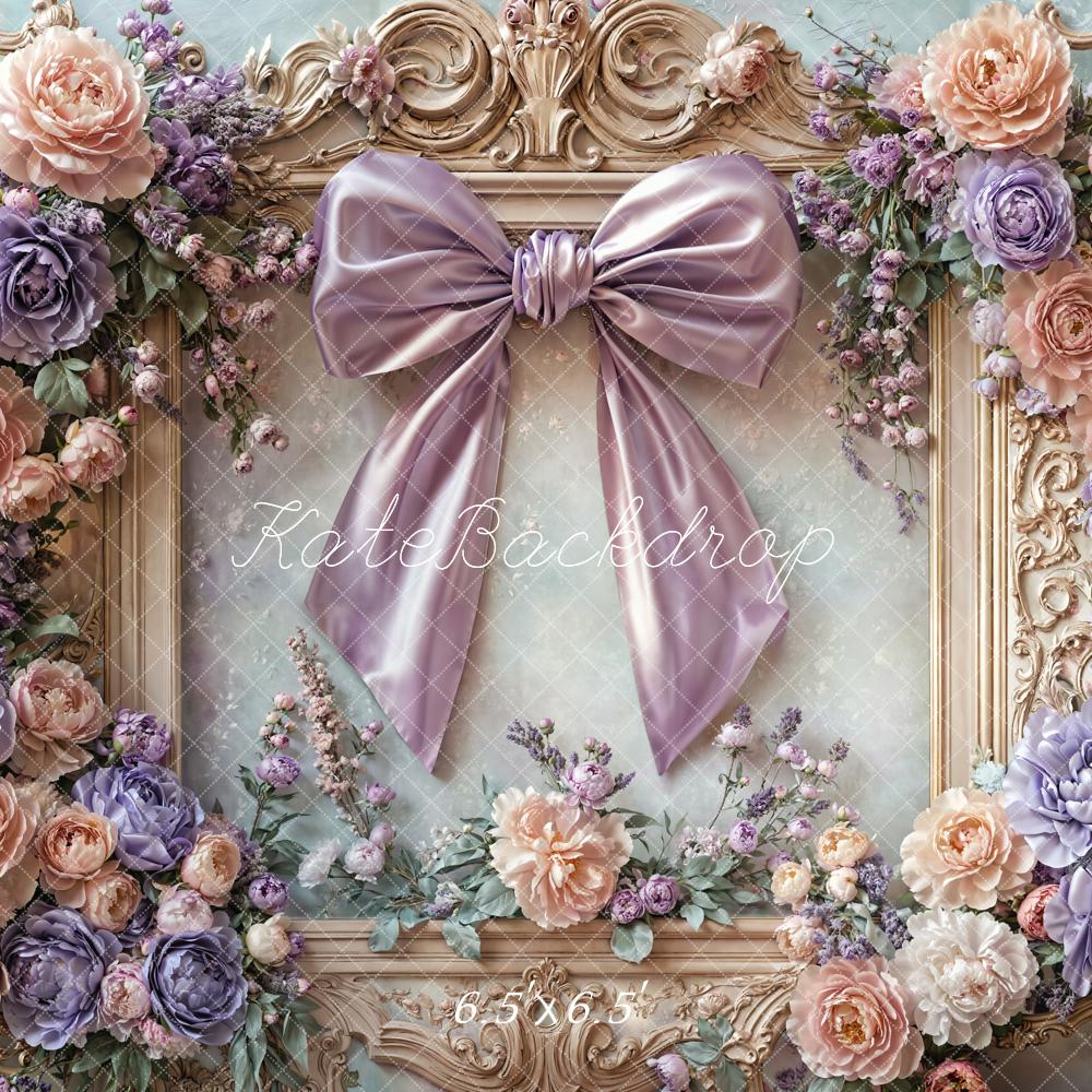 Kate Fleurs Cadre Nœud Conte de fées Toile de fond conçue par Emetselch