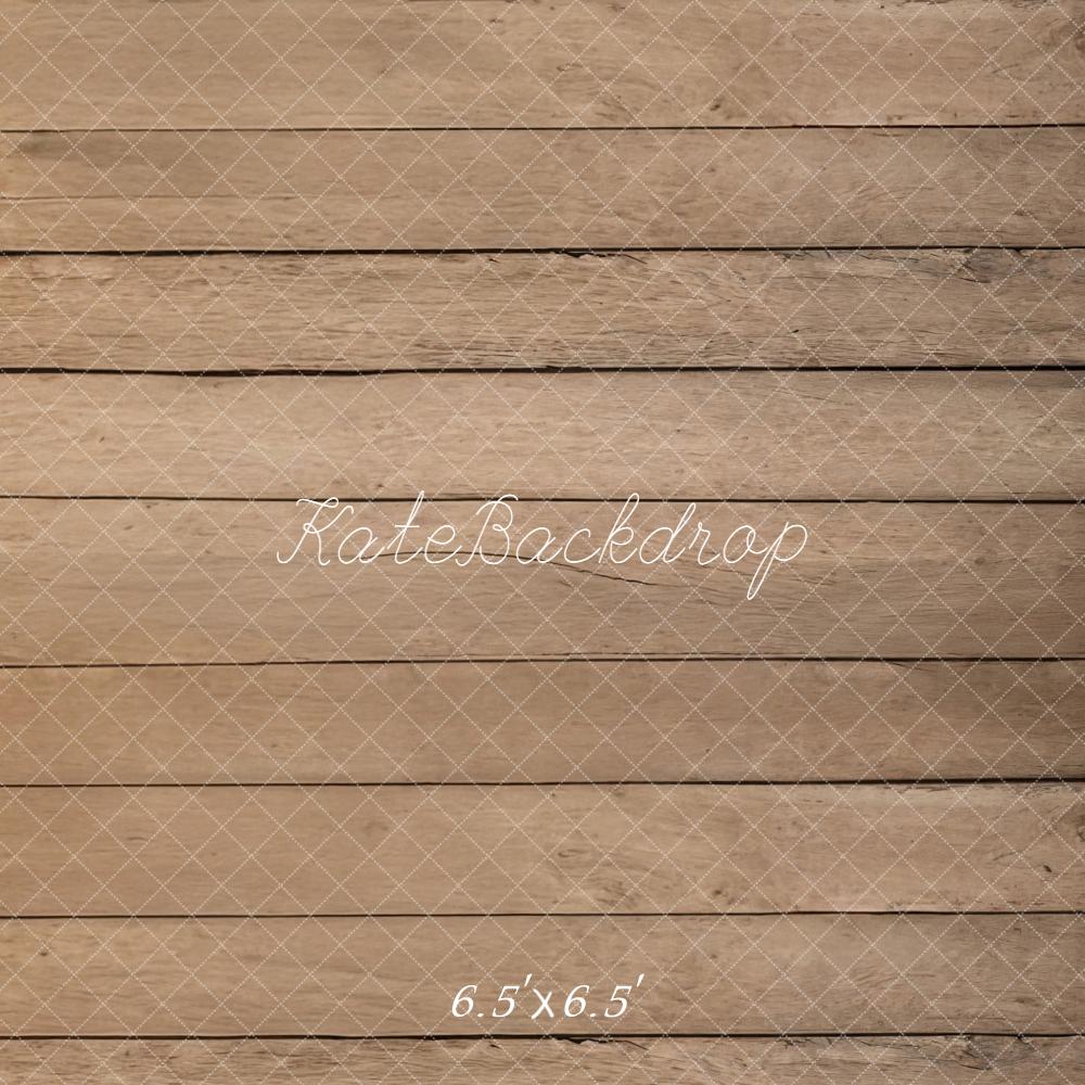 Kate Bois Planches Texture Brun Sol Toile de fond conçue par kate image - Kate Backdrop FR