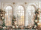 Kate Mariage Arche Fleurs Fenêtre Toile de fond en Laine conçue par Emetselch - Kate Backdrop FR