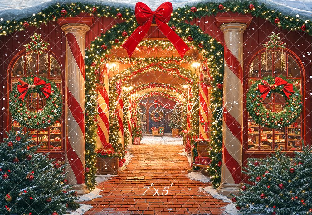 Kate Noël Arche Lumières Couronnes Toile de fond conçue par Emetselch - Kate Backdrop FR