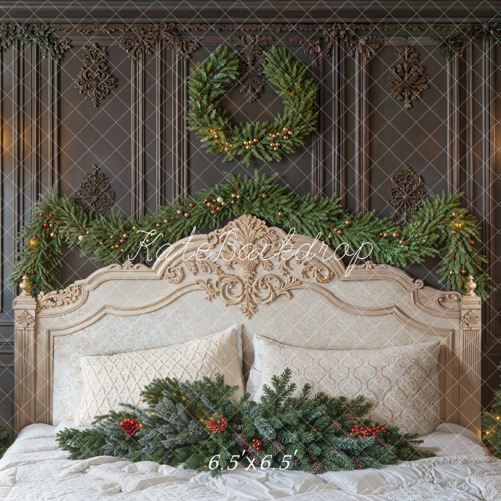 Kate Noël Chambre Tête de lit Vintage Toile de fond conçue par Emetselch - Kate Backdrop FR
