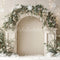 Kate Arche Fleur Neige Hiver Blanc Toile de fond conçue par Emetselch