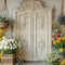 Kate Fleurs Porte Crème Vintage Toile de fond conçue par Mini MakeBelieve