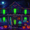 Kate Halloween Maison Hantée Fantômes Toile de fond conçue par Mini MakeBelieve - Kate Backdrop FR