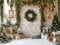 Kate Noël Porte Neige Cadeaux Toile de fond en Laine conçue par Emetselch - Kate Backdrop FR