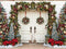 Kate Noël Porte Sapins Décor Toile de fond en Laine conçue par Emetselch - Kate Backdrop FR