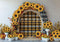 Kate Arc Tournesols Carreaux Champêtre Toile de fond conçue par Mini MakeBelieve - Kate Backdrop FR
