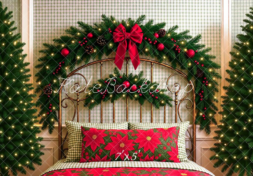 Kate Noël Tête de lit Arche Sapin Toile de fond conçue par Mini MakeBelieve - Kate Backdrop FR