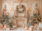 Kate Noël Sapin Cadeaux Cheminée Toile de fond conçue par Emetselch - Kate Backdrop FR
